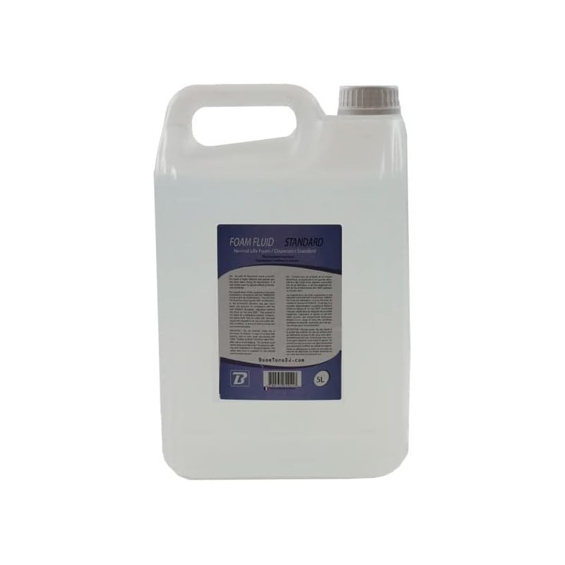BoomToneDJ Foam Fluid Standard Liquide à mousse professionnel 5 litres
