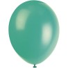 Unique Party - 80004 - Paquet de 10 ballons - Latex - 30 cm - Vert Fougère
