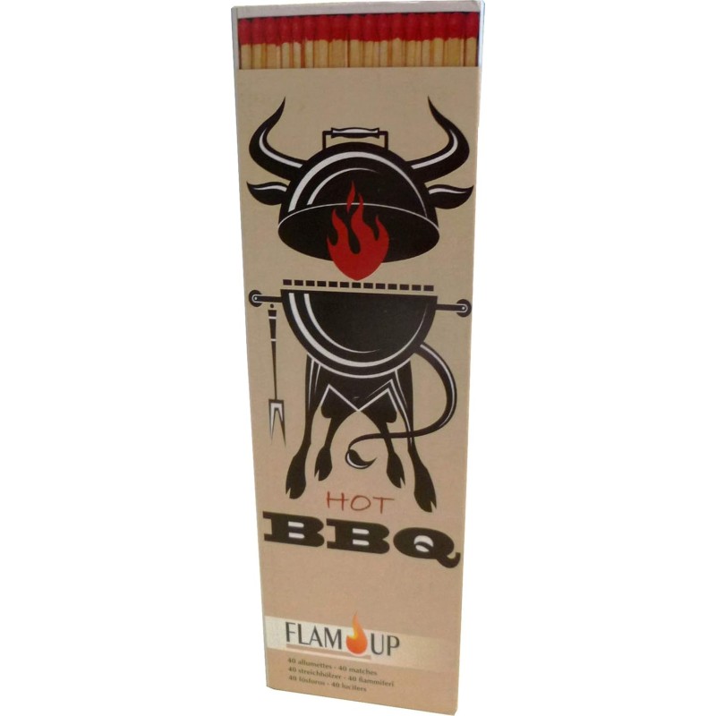 FLAM'UP Allumettes Harmony 19.5 CM boite de 40 allumettes