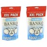 SoBazar - Lot de 2 Filtres Cigarettes X 1000 Banko XXL pack
