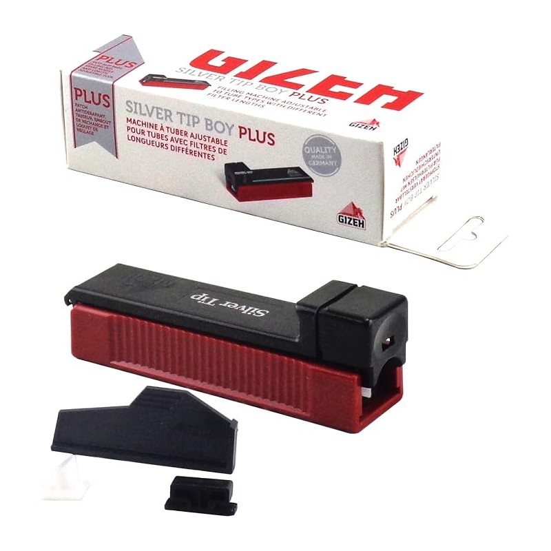 Nouveau Silver Tip Boy Plus -Tubeuse - Machine à Tuber ajustable - Gizeh