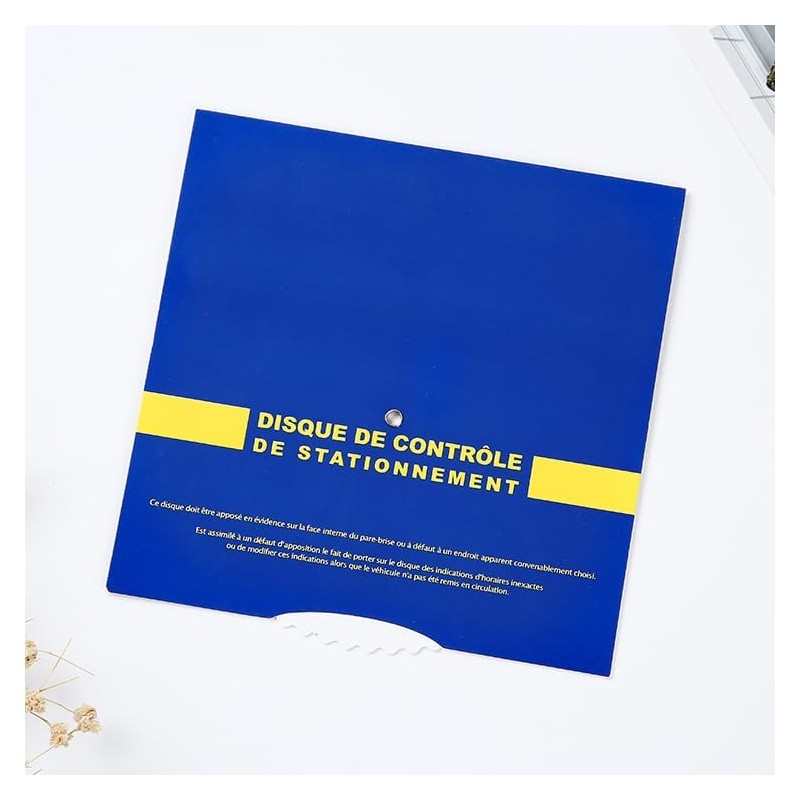 MINGCHENCN Lot de 2 disques de stationnement pour Zone Bleue